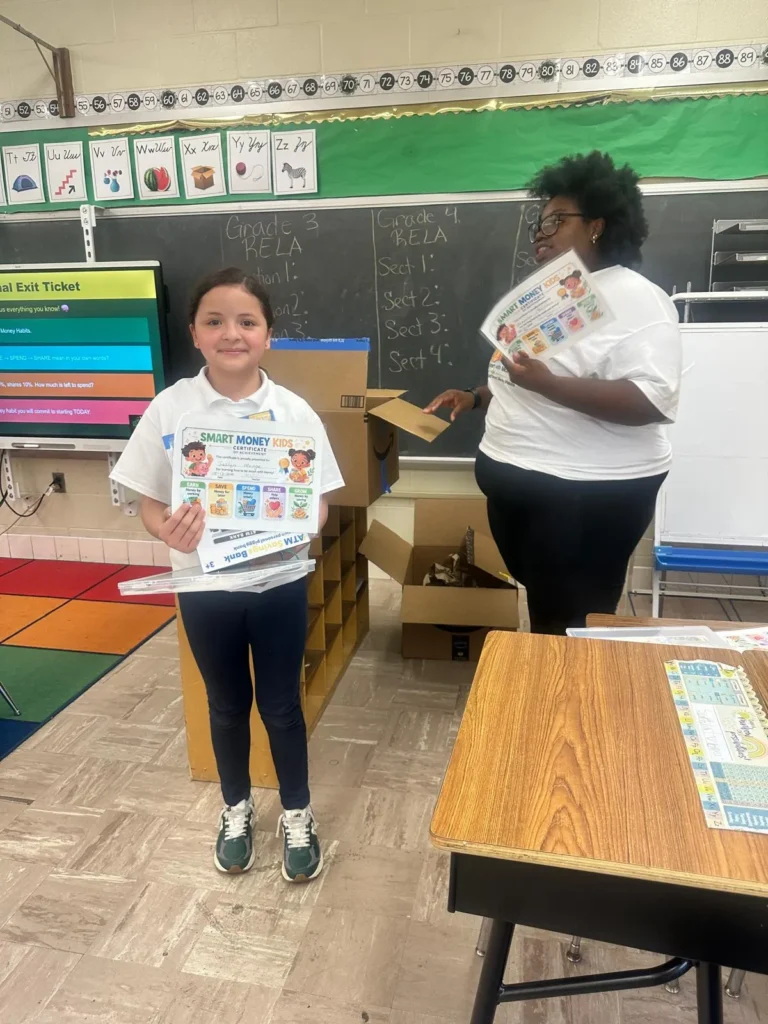 Students practising social skills in a Futurio workshop