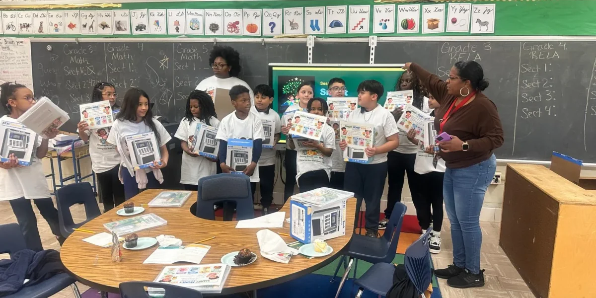Futurio Learning team with students
