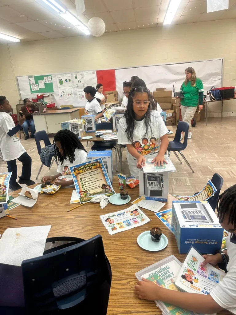 Workshop participants at a Futurio enrichment session